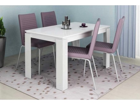 Επεκτεινόμενη τραπεζαρία Havana 120/160x74x80cm DIOMMI 33-032